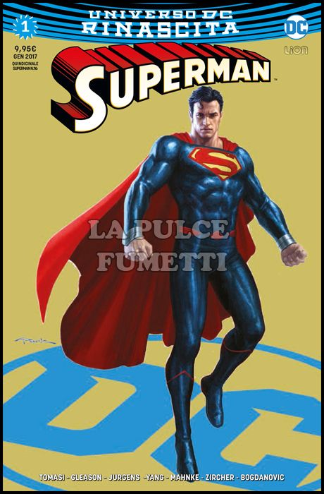 SUPERMAN #   116 - SUPERMAN 1 - GOLD CHROMIUM - RINASCITA